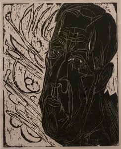 Head of the Sick Man by Ernst Ludwig Kirchner